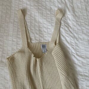UO BDG Cream Tank Top